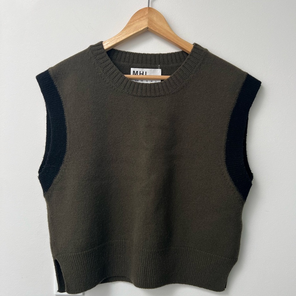MHL Margaret Howell Sweater Vest sz Medium